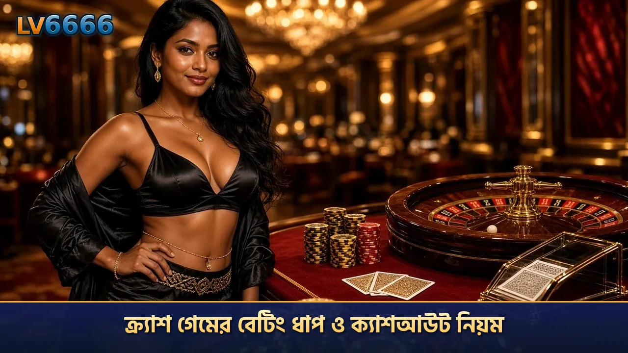 ক্র্যাশ গেমের বেটিং ধাপ ও ক্যাশআউট নিয়ম